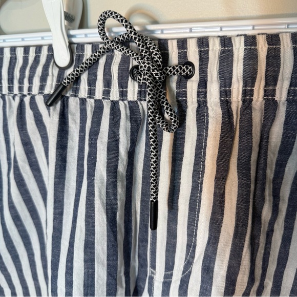 LIN LINEN COLLECTION POINT ZERO New Men’s 2pc Set Shorts Button Shirt Stripes - Picture 6 of 16